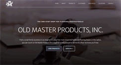 Desktop Screenshot of oldmasterproducts.com